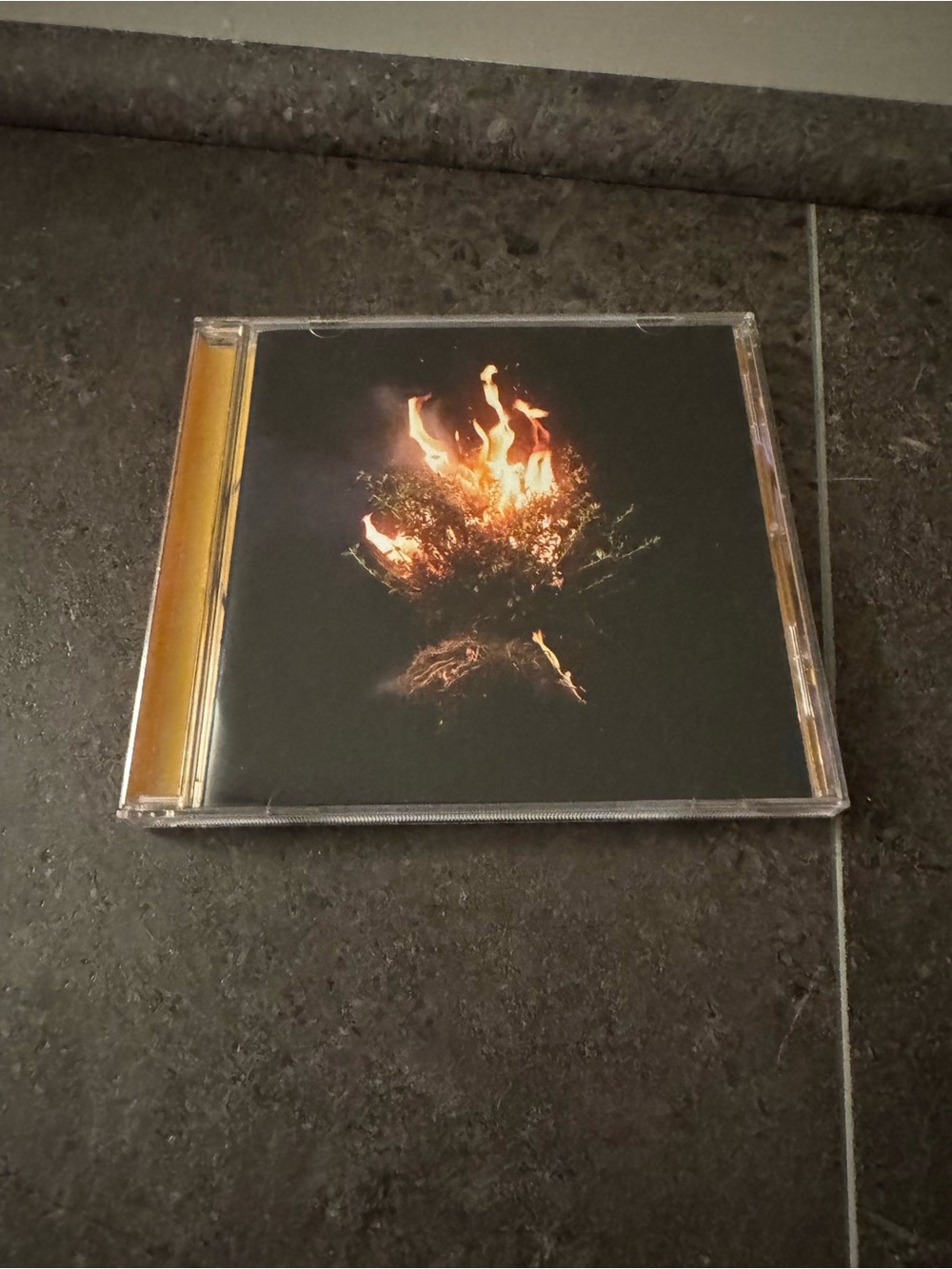 Black and Orange Decorative CD Case - Home Accents